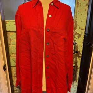 Chico's Vintage Vibrant Red Shirt